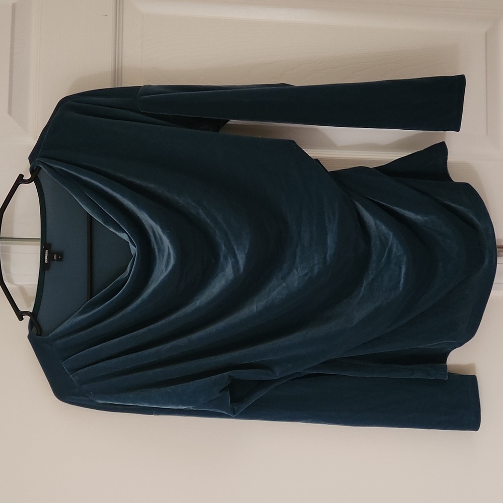 Express velvet top